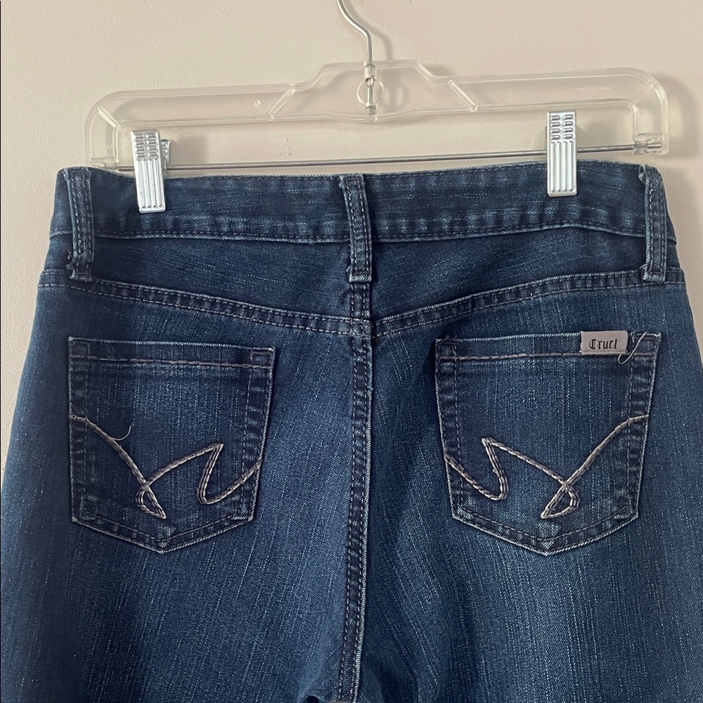 Dark Blue Bootcut Jeans